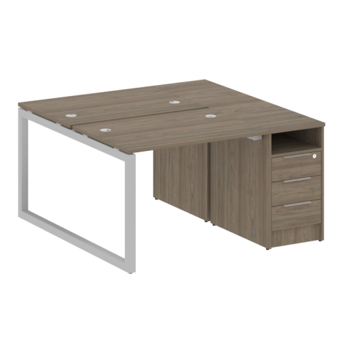 Бенч-система с тумбой на О-обр. м/к Metal System Quattro 50БО.РС-СТП-2.1 фото 2