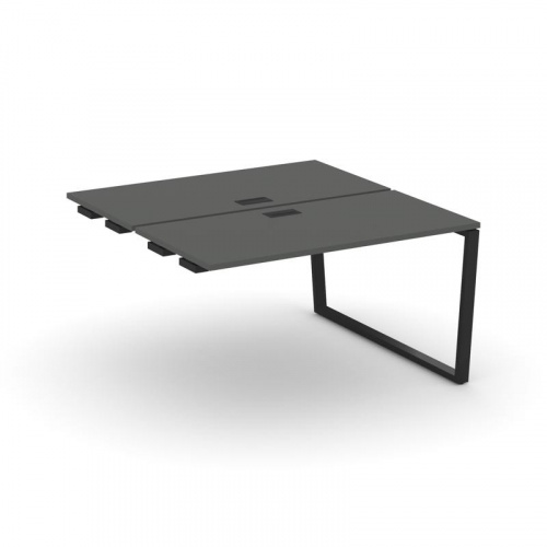 Style Project Стол-приставка к опор. элем. SN-6T2.DPRS-011 Акация Лорка/Металл Антрацит/Заглушка Пла фото 5