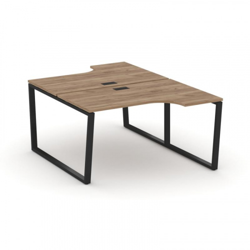 Style Project Рабочая станция эргоном. SN-6T2.DRPA-002 Акация Лорка/Металл Антрацит/Заглушка Пластик фото 9