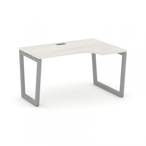 Style Project Стол рабочий эргоном. SN-5T2.SPA-021(R) Акация Лорка/Металл Антрацит/Заглушка Пластик фото 12