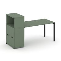 Стол офисный с опорным распашным шкафом Concept CN.SP-225