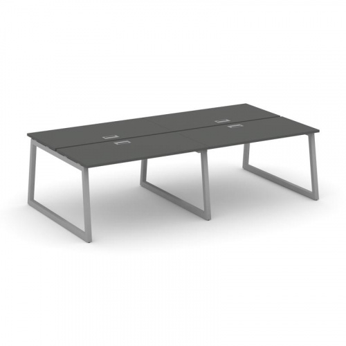 Style Project Рабочая станция 2-х сторон. SN-5T1.DRS-031 Акация Лорка/Металл Антрацит/Заглушка Пласт фото 17