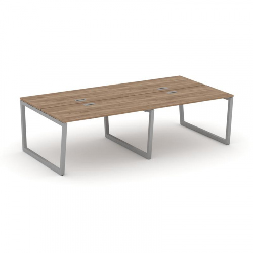 Style Project Рабочая станция 2-х сторон. SN-5T2.DRS-053 Акация Лорка/Металл Антрацит/Заглушка Пласт фото 10