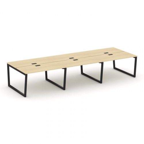 Style Project Рабочая станция 2-х сторон. SN-5T2.DRS-072 Акация Лорка/Металл Антрацит/Заглушка Пласт фото 9