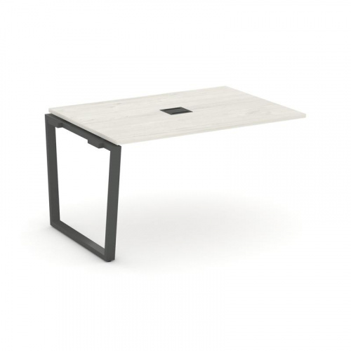 Style Project Проходной наб. элем. перег. стола SN-6T2.NSPRG-004 Акация Лорка/Металл Антрацит/Заглуш фото 24