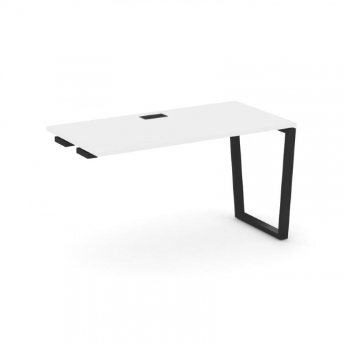 Style Project Стол-приставка к опор. элем. SN-6T2.OPRS-011 Акация Лорка/Металл Антрацит/Заглушка Пла фото 5