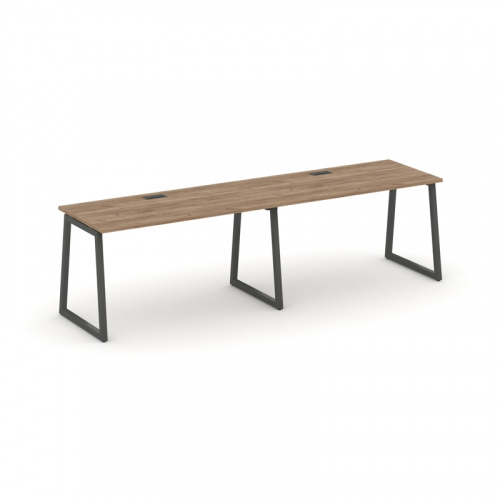 Style Project Рабочая станция 1 сторон. SN-4T1.ORS-004 Акация Лорка/Металл Антрацит/Заглушка Пластик фото 10