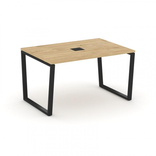 Style Project Стол переговорный SN-6T2.SPRG-002 Акация Лорка/Металл Антрацит/Заглушка Металл Антраци