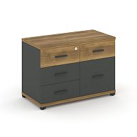 Тумба приставная с 2 ящиками Concept CN.TSP-010 A