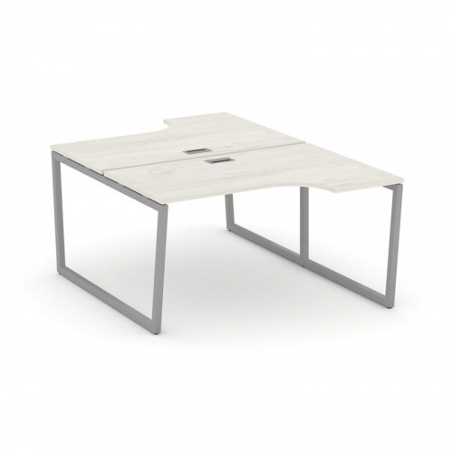 Style Project Рабочая станция эргоном. SN-4T2.DRPA-012 Акация Лорка/Металл Антрацит/Заглушка Пластик фото 11