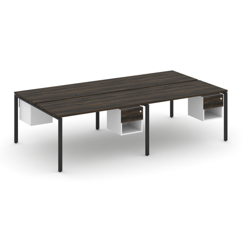 Бенч-система на 4 места с подвесными тумбами Concept CN.DRS-139 фото 9