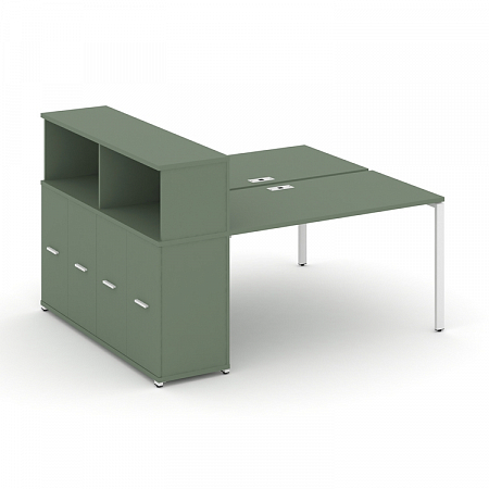 Бенч-система с опорным распашным шкафом Concept CN.DRS-228