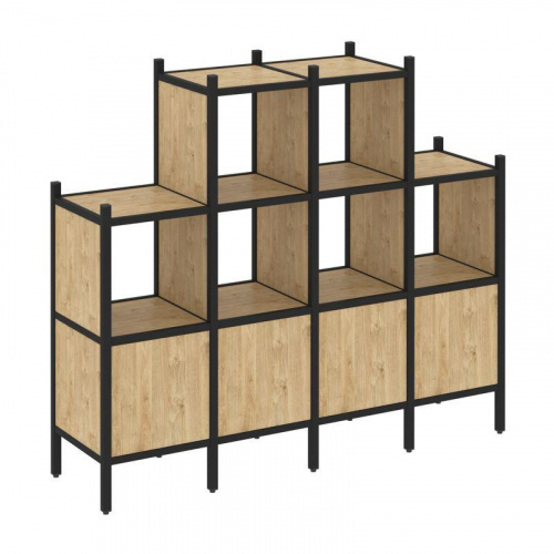 Стеллаж офисный прямой Loft VR.L-16 фото 7 Стеллаж офисный прямой Loft VR.L-16 фото 7