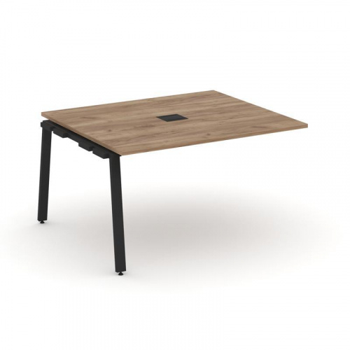 Style Project Проходной наб. элем. перег. стола SN-6A.NSPRG-032 Акация Лорка/Металл Белый 1180*1180* фото 14