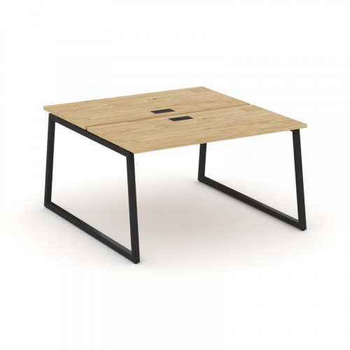 Style Project Рабочая станция 2-х сторон. SN-4T1.DRS-013 Акация Лорка/Металл Антрацит/Заглушка Пласт