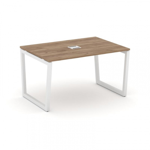 Style Project Стол переговорный SN-5T2.SPRG-001 Акация Лорка/Металл Антрацит/Заглушка Металл Антраци фото 11