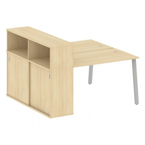 Бенч-система с шкафом-купе на А-обр. м/к Metal System БА.РС-СШК-2.2 фото 8