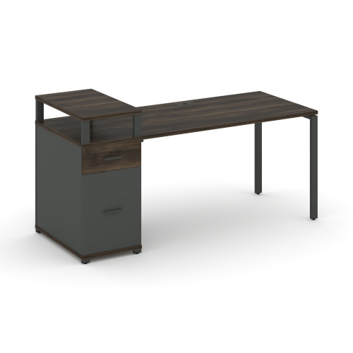 Стол офисный с опорной тумбой Concept CN.SP-416 фото 3 Стол офисный с опорной тумбой Concept CN.SP-416 фото 3