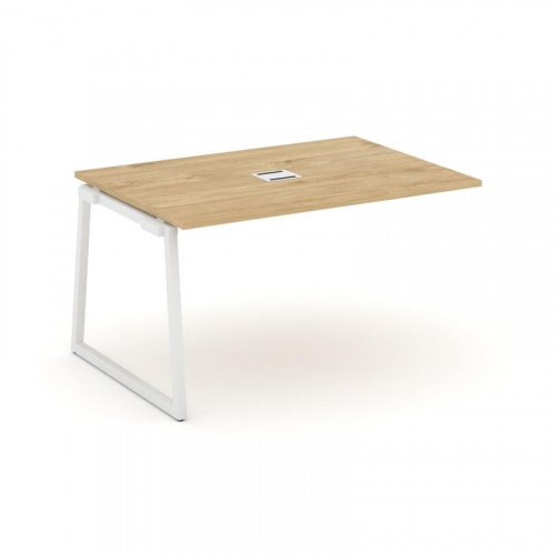 Style Project Проходной наб. элем. перег. стола SN-4T1.NSPRG-002 Акация Лорка/Металл Антрацит/Заглуш фото 3