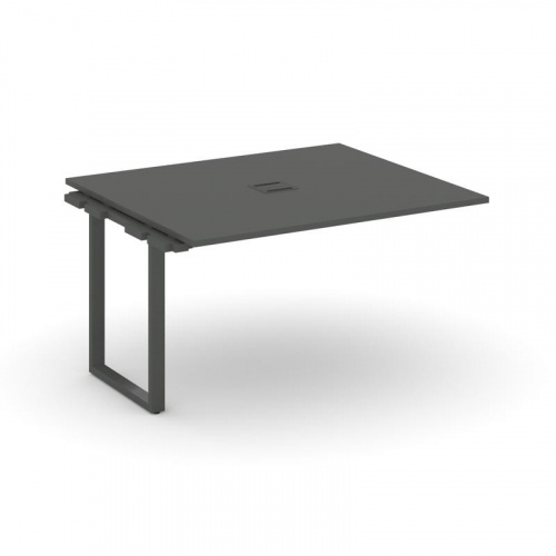 Style Project Проходной наб. элем. перег. стола SN-6O.NSPRG-032 Вяз Благородный/Металл Черный 1180*1 фото 22