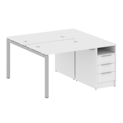 Бенч-система с тумбой на П-обр. м/к Metal System Quattro 50БП.РС-СТП-2.1 фото 7