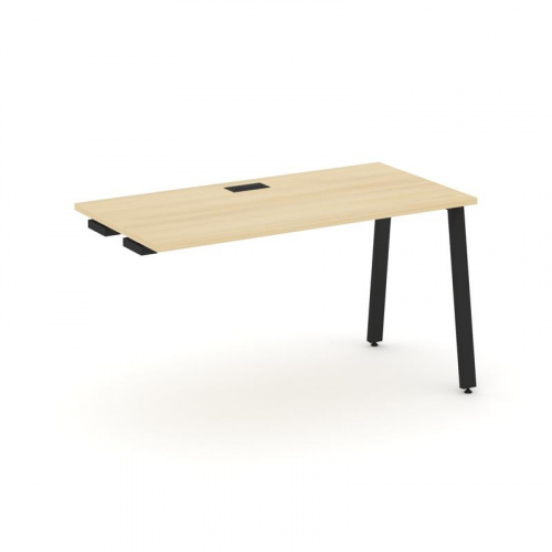 Style Project Стол-приставка к опор. элем. SN-6A.OPRS-013 Дуб Табак/Металл Белый 1380*700*750 фото 14