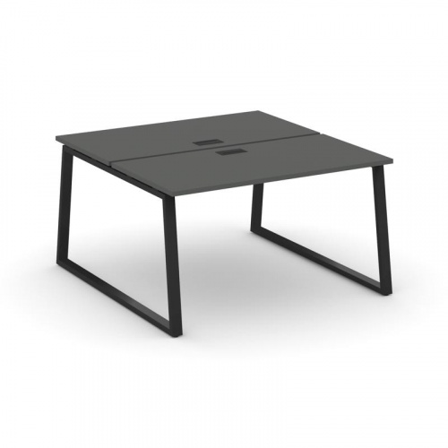 Style Project Рабочая станция 2-х сторон. SN-6T1.DRS-022 Акация Лорка/Металл Антрацит/Заглушка Пласт фото 6