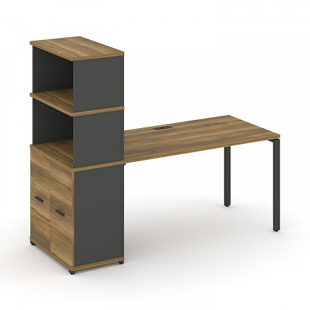 Стол офисный с опорным распашным шкафом Concept CN.SP-232