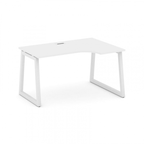 Style Project Стол рабочий эргоном. SN-5T1.SPA-002(R) Акация Лорка/Металл Антрацит/Заглушка Пластик фото 17