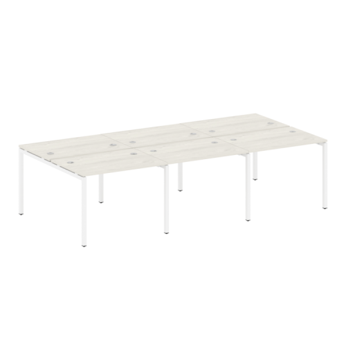 Бенч-система на 6 рабочих мест на П-обр. м/к Metal System Quattro 40БП.СМ-6.1 фото 7