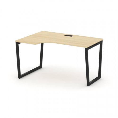 Style Project Стол рабочий эргоном. SN-4T2.SPA-022(L) Акация Лорка/Металл Антрацит/Заглушка Пластик фото 19