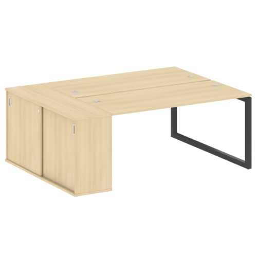 Бенч-система с шкафом-купе на О-обр. м/к Metal System Quattro 50БО.РС-СШК-1.4 фото 14