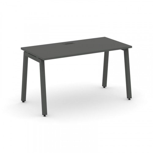 Style Project Стол письменный SN-5A.SP-013 Дуб Наварра/Металл Белый 1380*700*750 фото 15