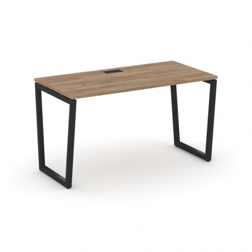 Style Project Стол письменный SN-4T2.SP-013 Акация Лорка/Металл Антрацит/Заглушка Пластик Черный 138 фото 5