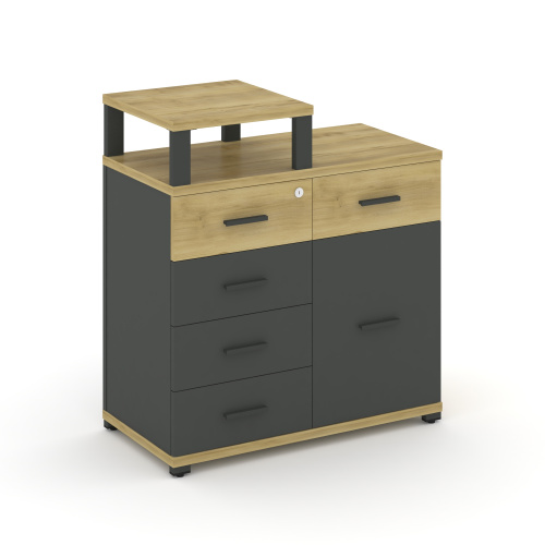 Тумба приставная с 5 ящиками Concept CN.TSP-017 A
