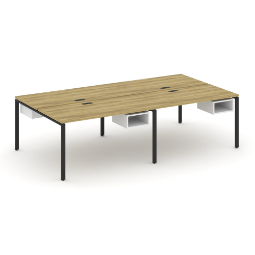 Бенч-система на 4 места с подвесными тумбами Concept CN.DRS-123 фото 4