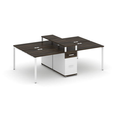 Бенч-система на 4 места с 1 опорной тумбой Concept CN.DRS-437 фото 10