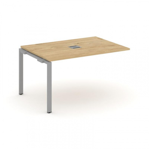 Style Project Проходной наб. элем. перег. стола SN-6P.NSPRG-002 Антрацит/Металл Белый 1180*980*750