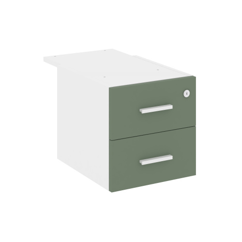 Тумба офисная с 2 ящиками Concept CN.PT-004 W фото 5