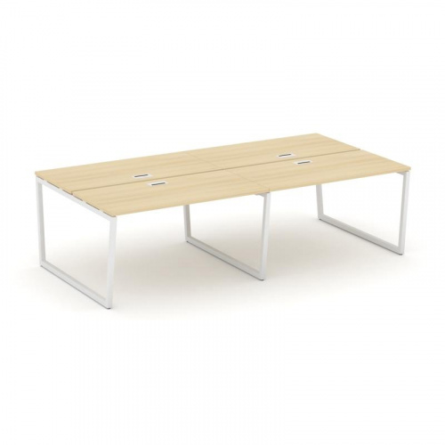 Style Project Рабочая станция 2-х сторон. SN-4T2.DRS-043 Акация Лорка/Металл Антрацит/Заглушка Пласт фото 21