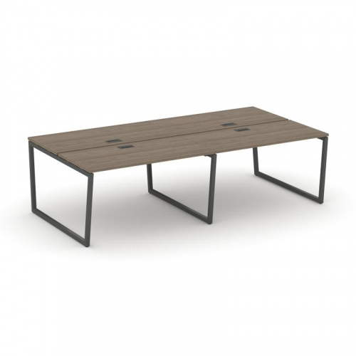 Style Project Рабочая станция 2-х сторон. SN-4T2.DRS-043 Акация Лорка/Металл Антрацит/Заглушка Пласт фото 25