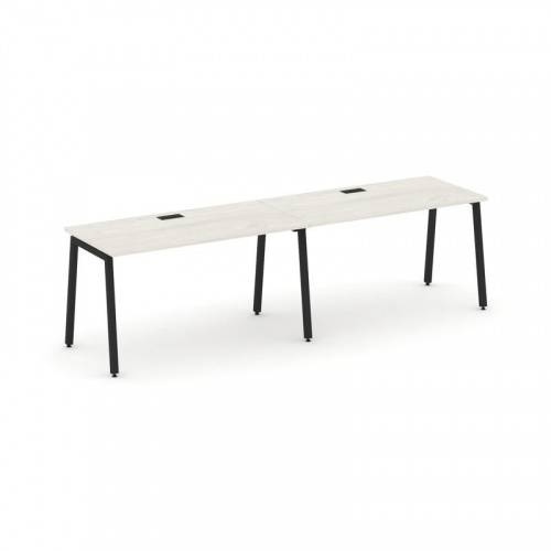 Style Project Рабочая станция 1 сторон. SN-4A.ORS-023 Акация Лорка/Металл Антрацит 2760*800*750 фото 7