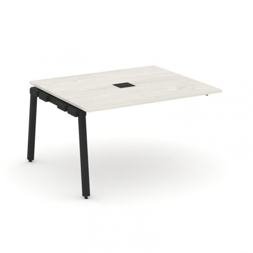 Style Project Проходной наб. элем. перег. стола SN-5A.NSPRG-033 Дуб Табак/Металл Белый 1380*1180*750 фото 7