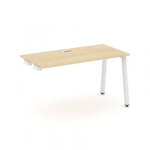 Style Project Стол-приставка к опор. элем. SN-5A.OPRS-002 Вяз Благородный/Металл Белый 1180*600*750 фото 19