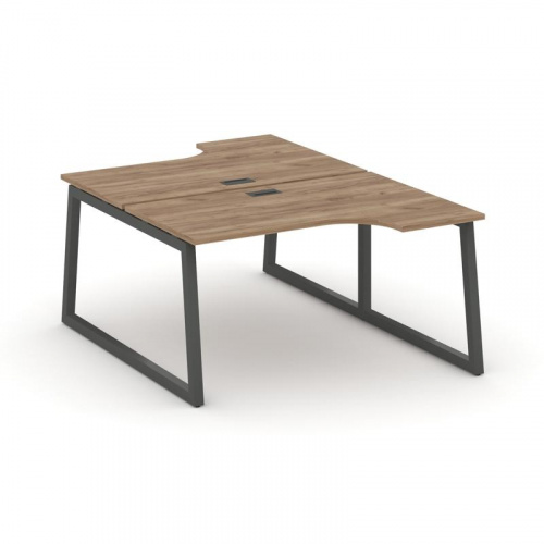 Style Project Рабочая станция эргоном. SN-5T1.DRPA-012 Акация Лорка/Металл Антрацит/Заглушка Пластик фото 23