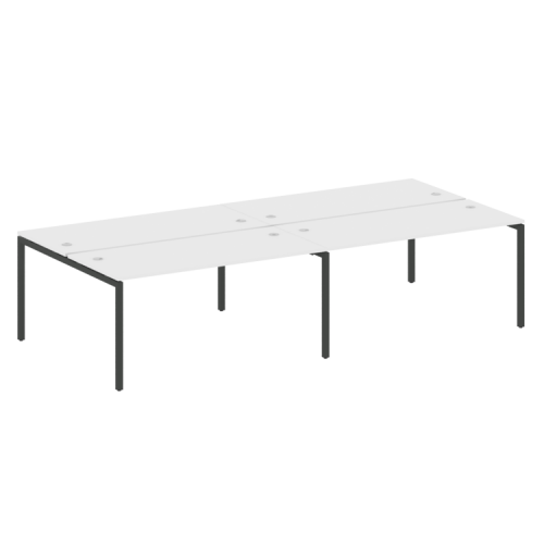 Бенч-система на 4 места на П-обр. м/к Metal System Quattro 40БП.СМ-4.4  фото 6