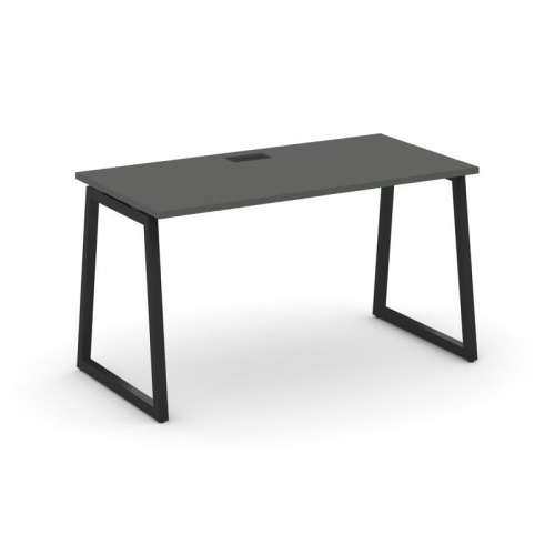 Style Project Стол письменный SN-4T1.SP-015 Акация Лорка/Металл Антрацит/Заглушка Пластик Черный 178 фото 8