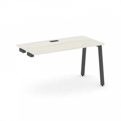 Style Project Стол-приставка к опор. элем. SN-5A.OPRS-002 Вяз Благородный/Металл Белый 1180*600*750 фото 16