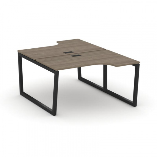 Style Project Рабочая станция эргоном. SN-5T2.DRPA-011 Акация Лорка/Металл Антрацит/Заглушка Пластик фото 8