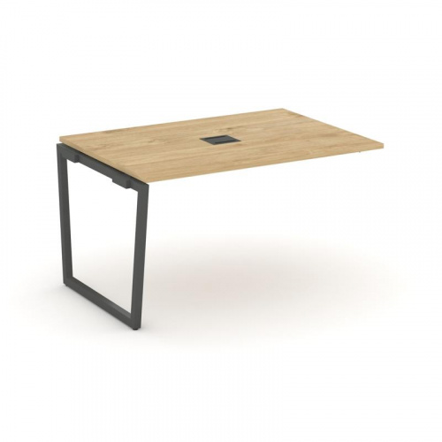 Style Project Проходной наб. элем. перег. стола SN-4T2.NSPRG-003 Акация Лорка/Металл Антрацит/Заглуш фото 22